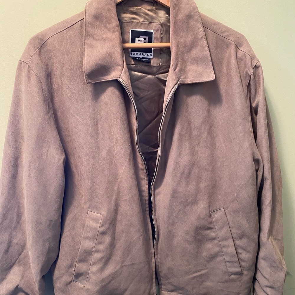Mens (M) suede light jacket